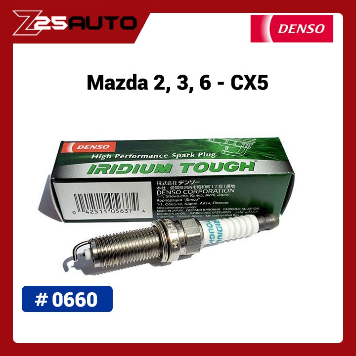 Bugi Iridium Touch Denso VCH20 cho xe ô tô Mazda 2 3 6 CX5  Vios Altis đời mới