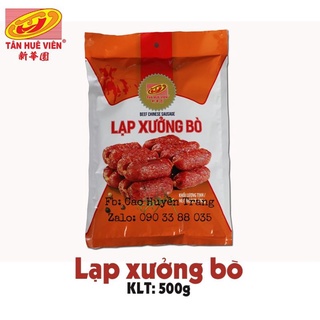 Lạp xưởng bò tân huê viên 500g