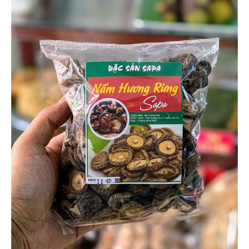 Nấm Hương Rừng Sapa Siêu Ngon (100g)