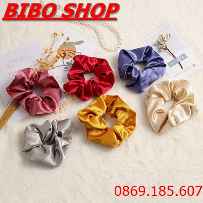 Dây Buộc Tóc Vải Phi Bóng Giá Khuyến Mãi - Cột Tóc Vải Phi Bóng Cho Nữ Thời Trang Hàn Quốc
