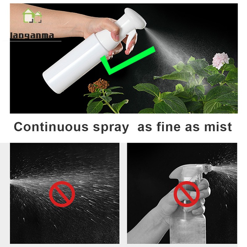 Spray Bottle Continuous Automatic Hair Beauty Hairdressing Watering Fine Mist Water Spray Bottle