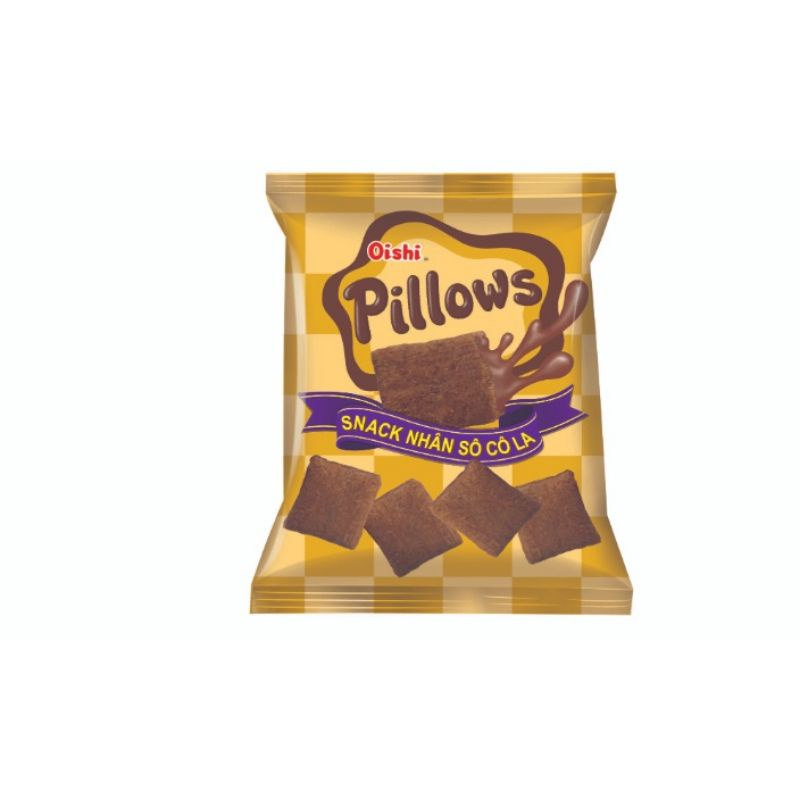 Bánh snack Oishi Pillows túi 10 gói 14g