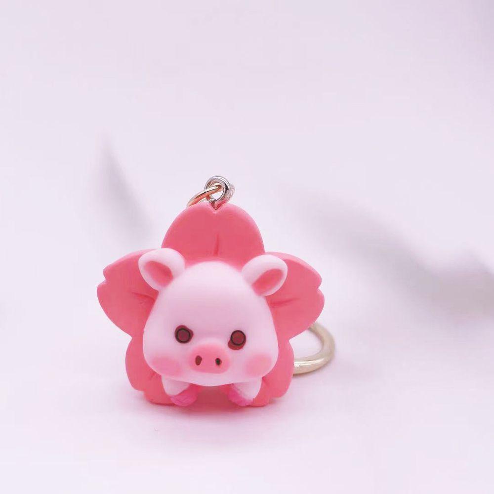 Móc Khóa Hình Heo Hồng Dễ Thương Dùng Làm Quà Tặng
