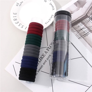 Set Thun Cột Tóc 20 cái Có Hộp Đựng, Thun Buộc Tóc