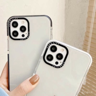 Ốp Điện Thoại silicone Mềm Trong Suốt Màu Trơn CASETIFY Cho iphone 15 14 plus 11 12 13 pro 15pro max