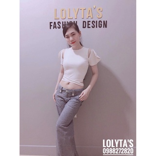 Lolyta s design - hàng thiết kế áo croptop hack dáng cực đẹp. siêu phẩm - ảnh sản phẩm 2