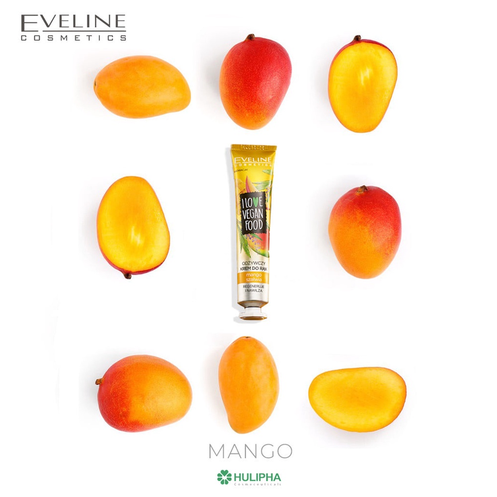 Kem Dưỡng Ngăn Ngừa Khô Da Tay Tức Thì EVELINE Hương Xoài Dưỡng Ẩm Phục Hồi Da Tuýp 50ml