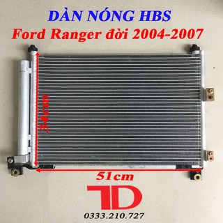 Dàn nóng HBS P07302 Ford Ranger đời 2004-2007 Ford Everest