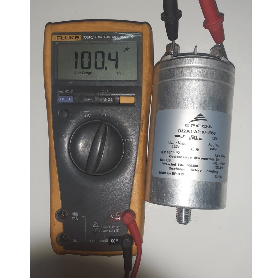 Tụ điện EPCOS 100mF 450V