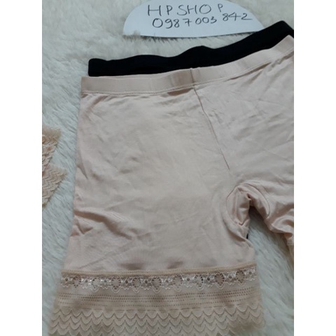 Quần mặc Váy COTTON Chân Ren #40