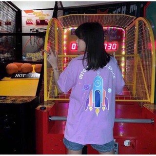 Áo thun oversize phi thuyền