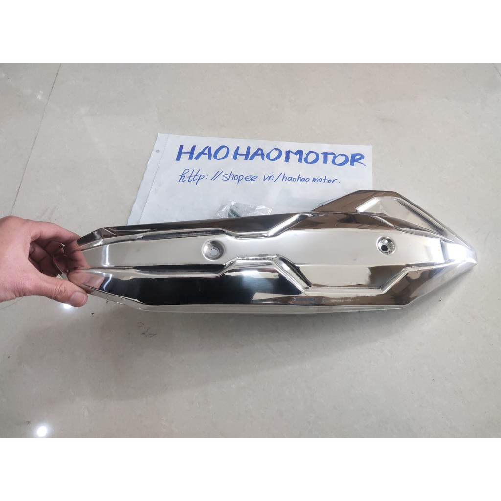 Ốp bô Inox Airblade 2016, 2017,2018,2019