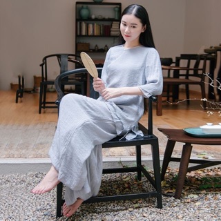Bộ đũi tơ kiểu dáng trung hoa