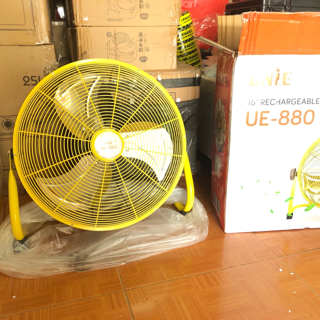 QUẠT SÀN TÍCH ĐIỆN UNIE UN-880,QUẠT TÍCH ĐIỆN LOẠI TO HÀNG CHÍNH HÃNG BẢO HÀNH 12 THÁNG