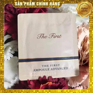 [Sale giá gốc] Set 10 gói Tinh chất vàng Ohui The First Ampoule siêu hồi sinh da với thành phần vàng 24k
