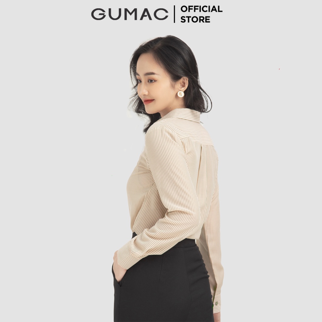 Áo sơ mi giấu nút AB12002 GUMAC | BigBuy360 - bigbuy360.vn