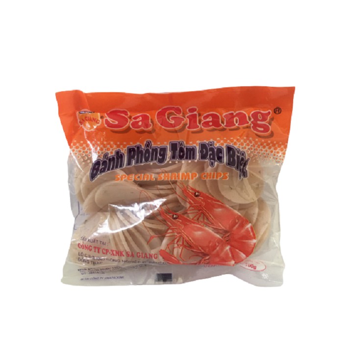 Bánh phồng tôm đặc biệt Sa Giang (100g)