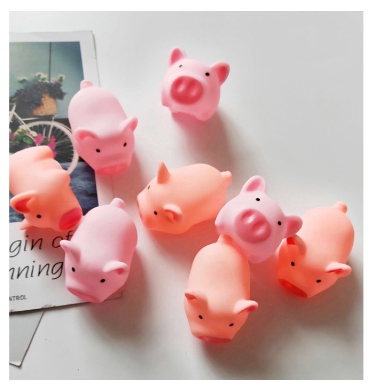 Đồ chơi hình thú đồ chơi nhà tắm bóp kêu chíp chíp