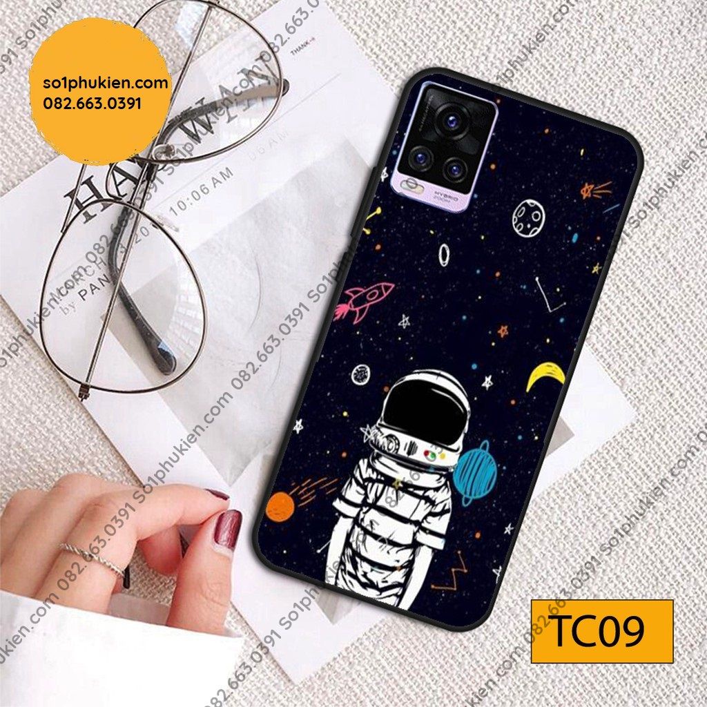 Ốp lưng Vivo V20 /Vivo Y21 /Vivo Y21S / Y33s in hình phi hành gia vũ trụ cá tính, ngộ nghĩnh