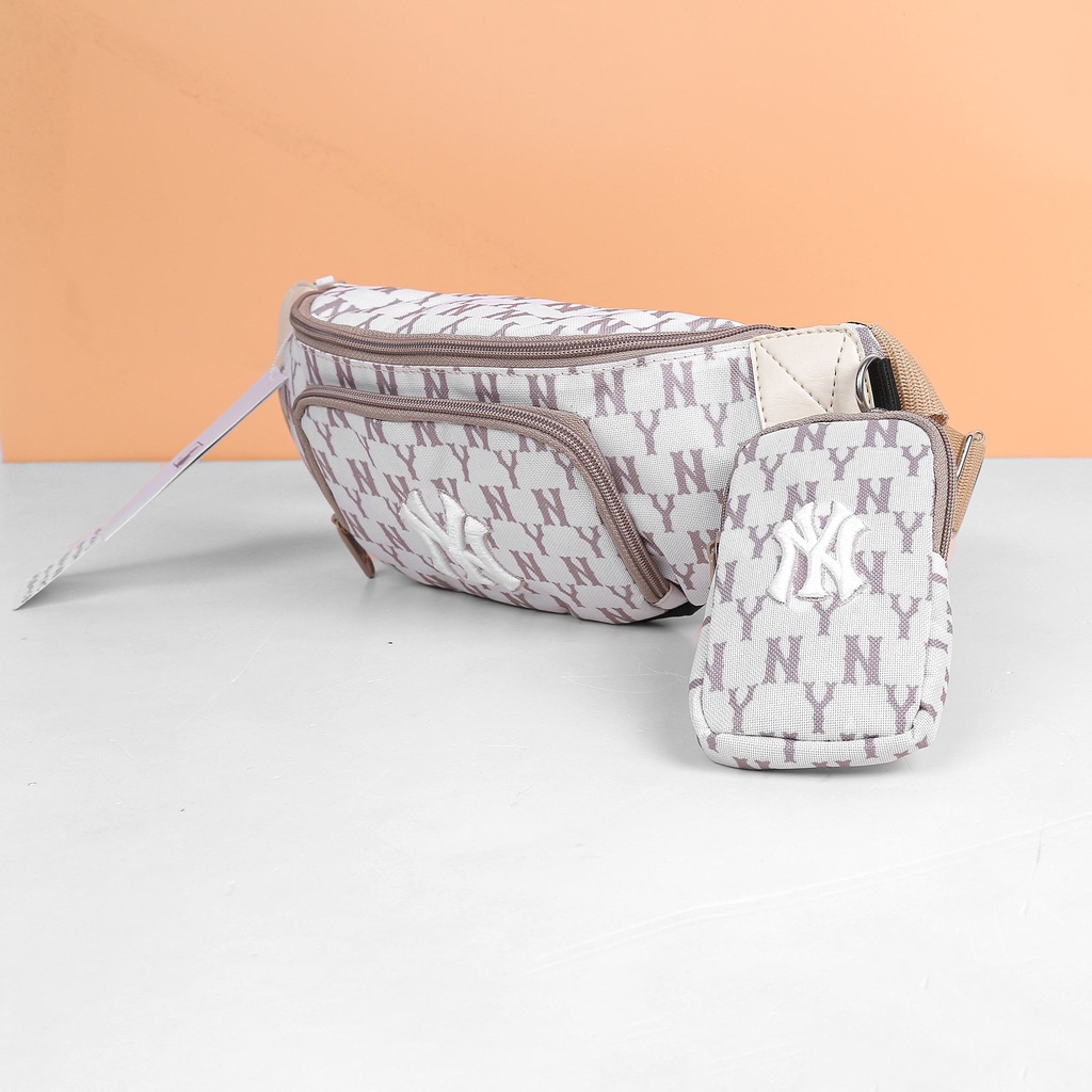 Túi Đeo Chéo - Đeo Hông MLB Monogram Hip Sack New York Yankees Be