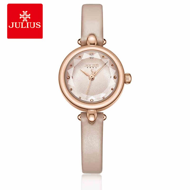 Julius Official | Đồng hồ nữ Julius JA-1080 dây da