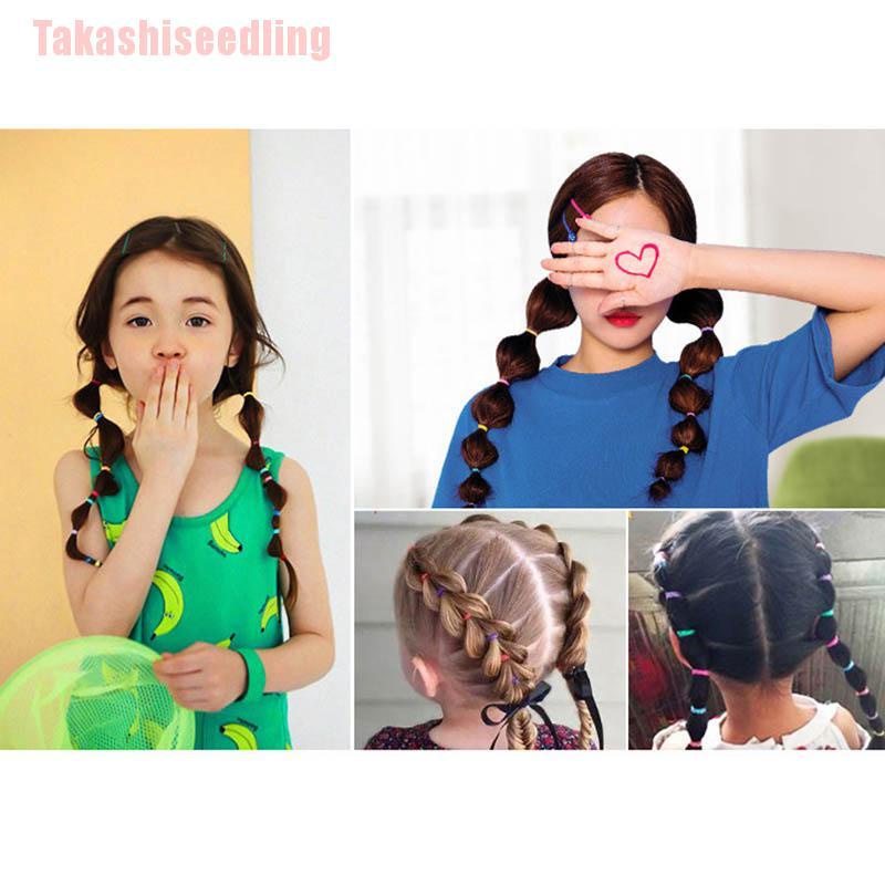 Set 500 dây cột tóc dùng một lần tiện lợi chất lượng cao