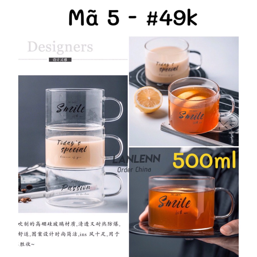 Cốc thuỷ tinh chịu nhiệt (kèm video thật) | BigBuy360 - bigbuy360.vn