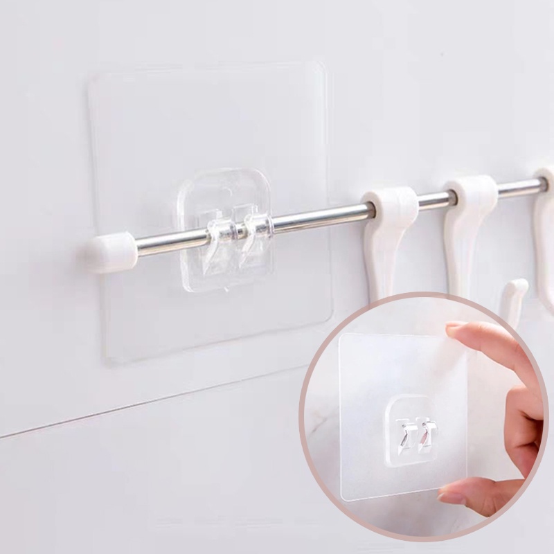 Móc Dán Tường Treo Đồ Tiện Dụng Cho Nhà Bếp Nhà Tắm