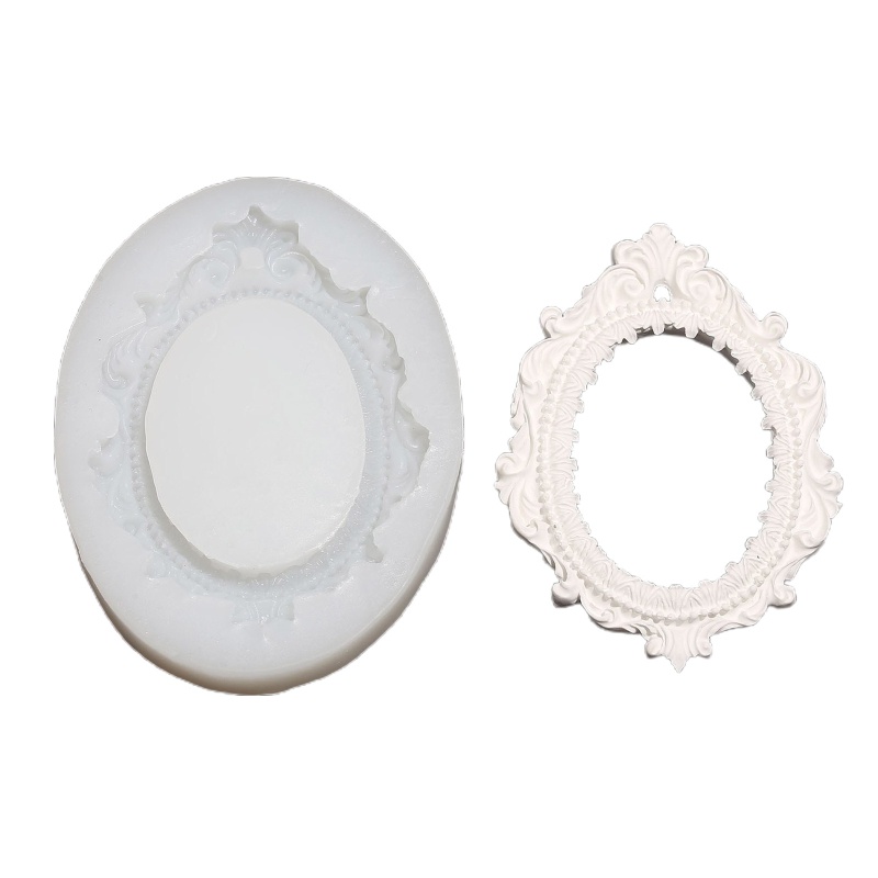 Khuôn Silicone Tạo Hình Khung Ảnh Trang Trí Xe Hơi DIY