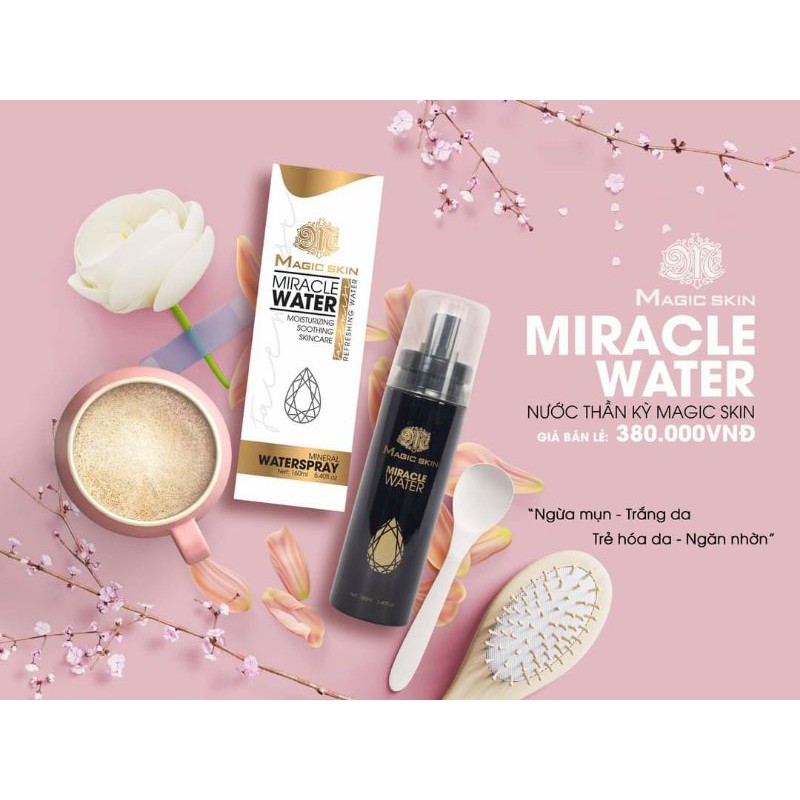 Xịt Khoáng Magic Skin ( Nước Thần Kì) Làm Trắng Da 160ml