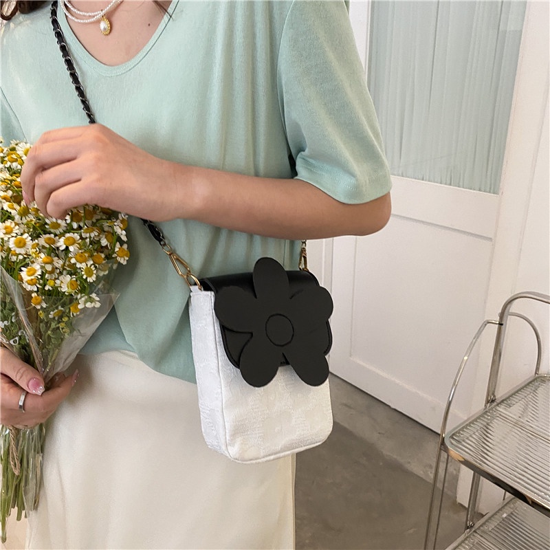 Túi Đeo Chéo Hình Vuông Nhỏ Đựng Điện Thoại Thời Trang Mùa Hè 2022 Cho Nữ