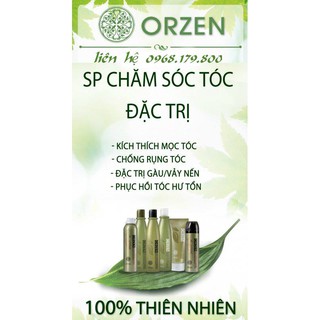 MẶT NẠ CHỐNG RỤNG TÓC OrZen obsidian Hàn Quốc (ORZEN ORGAHEALING DEEP MASK)