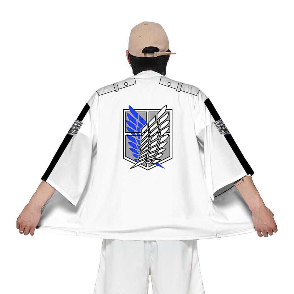 Áo  Kimono Unisex Phong  Anime Attack On Titan