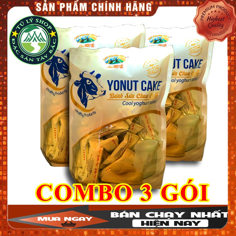 Combo 3 Bánh Sữa Chua Mộc Châu 300g