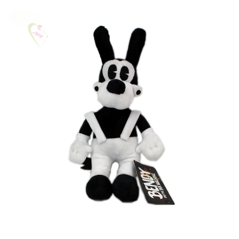 LE 1pcs 30cm Bendy Plush Toys Game Bendy And The Ink Machine Bendy & Boris & Alice Angel Plush Stuffed Toys Gift For Children