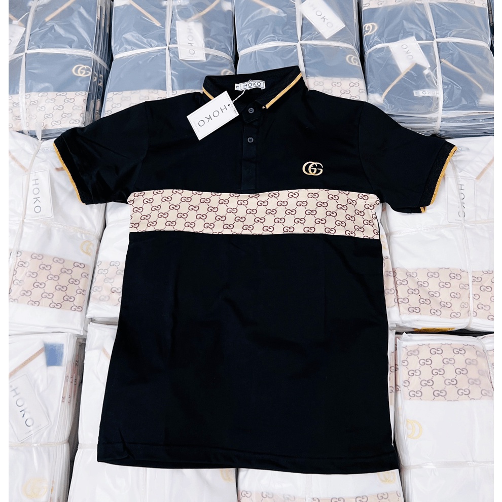 (HCM) ÁO THUN NAM POLO CỔ TRỤ THỜI TRANG NAM NỮ - SIÊU HOT - PHONG CÁCH NAM LUXURY ĐẲNG CẤP KM FASHION
