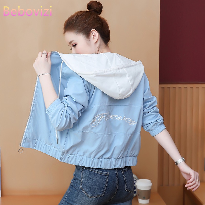 Thời Trang Áo Khoác Tay Dài Phong Cách Hàn Quốc