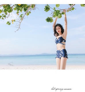 Bộ bơi đôi hình con hạc xanh
