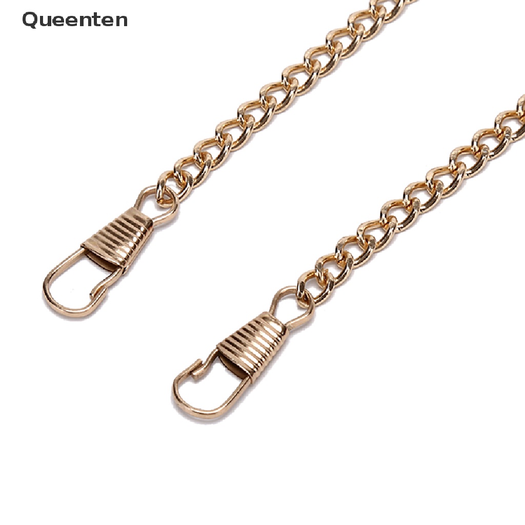 Queenten DIY Long 120cm Metal Replacement Handle Chain Crossbody Shoulder Bags Straps  QT