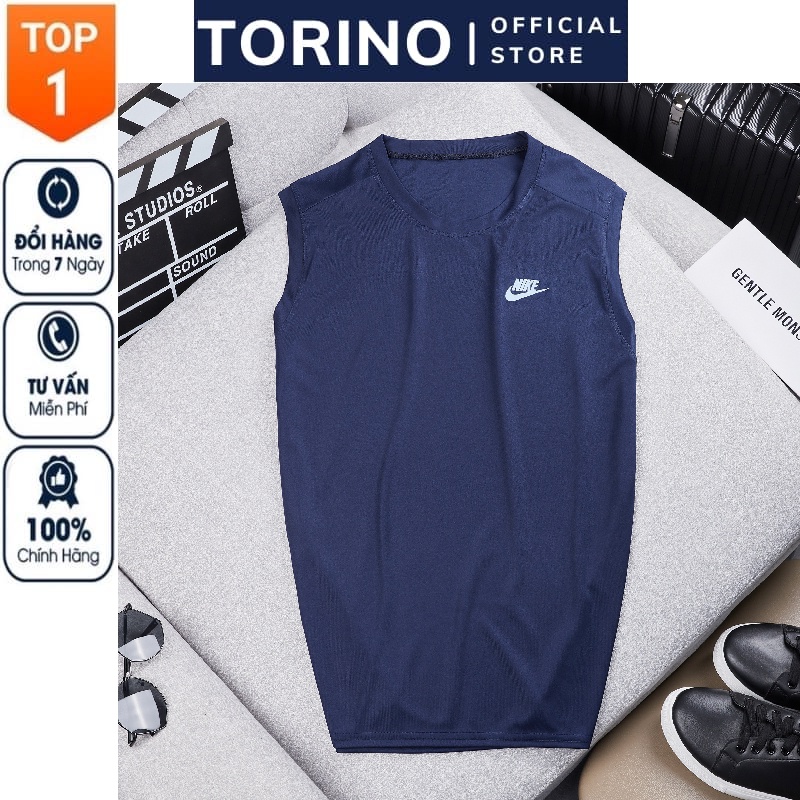 Áo Ba Lỗ Nam TankTop 𝐍 𝐈 𝐊 𝐄 Chất Vải Thể Thao Siêu Mát Co Giãn Hàng Xuất Cực Xịn