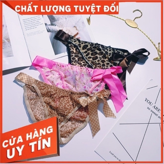 💥GIÁ SỐC💥- Quần lót nữ ren cột dây sexy họa tiết beo hàng cao cấp - Minhtrang.241993