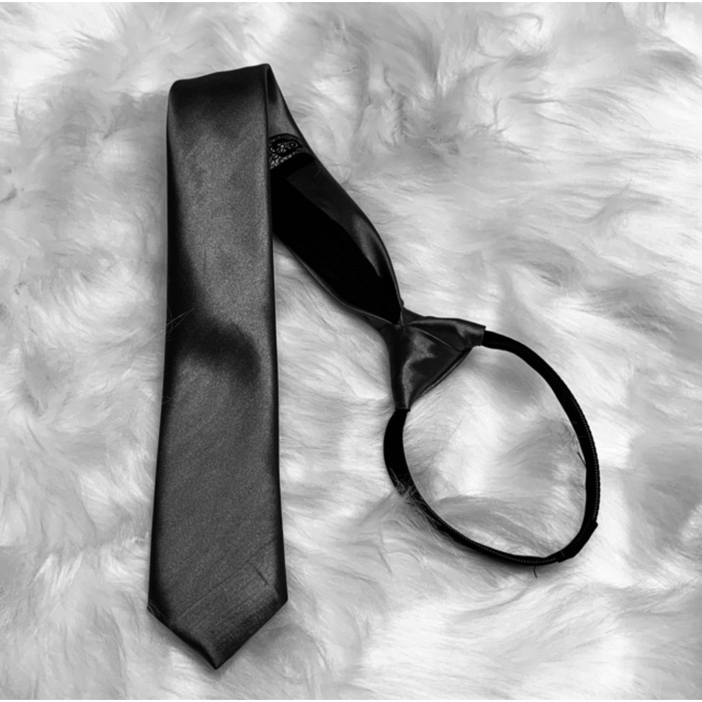 Cà vạt trơn cà vạt chấm bi trẻ trung lịch lãm phong cách Hàn Quốc thời trang dành cho nam