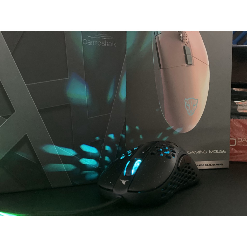 Chuột Motospeed N1 DARMOSHARK Gaming mouse  LED thay đổi theo DPI