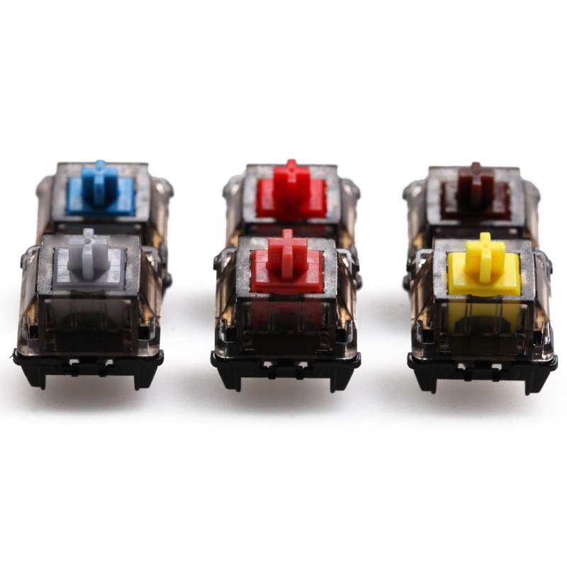 Công Tắc MX 3pin Hỗ Trợ Bàn Phím Cơ MX Arrv Gateron V2 3 Chấu Màu Đen