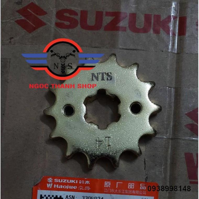 Nhông trước 14 răng GZ GZ150 GZ150A EN EN150 EN150A Hssku125 ...-NTS