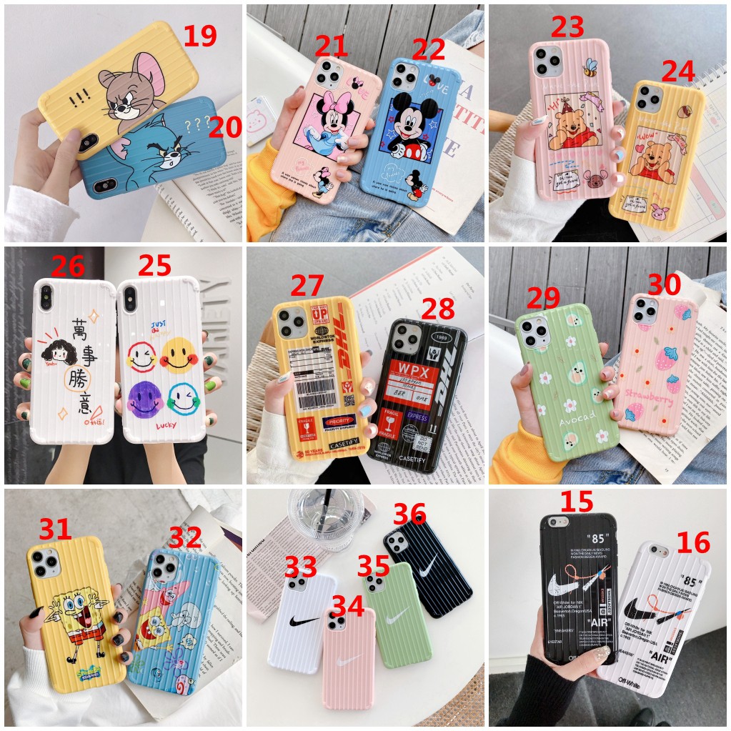 Fashion Case iphone 12 11 pro Max 12 mini SE 2020 Ốp điện thoại silicon in hình heo hoạt hình cho iphone 6 6s 7 8 X XR XS Max 7plus 8plus 6plus 6splus