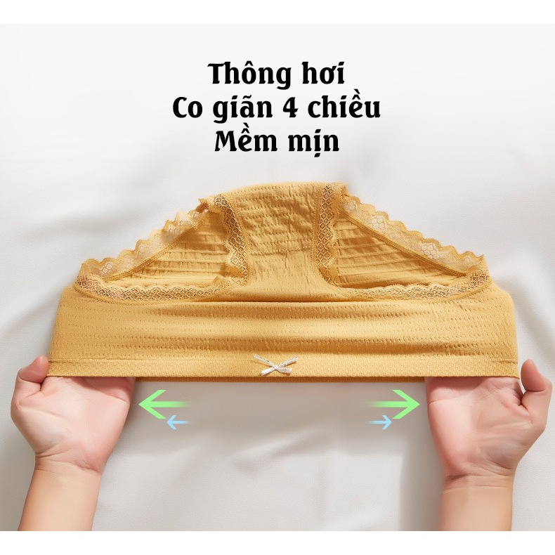 [Set 10] Quần lót nữ cotton kháng khuẩn thông hơi thoáng khí cao cấp viền ren co giãn 4 chiều LOẠI 1 MELY FASHION QL07