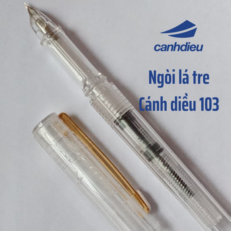 Bút máy ngòi lá tre , bút cánh diều 103 luyện viết chữ đẹp dành cho học sinh tiểu học