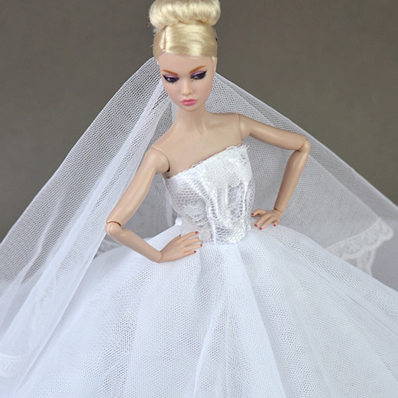 Bộ Trang Phục Dự Tiệc Dành Cho Búp Bê Dễ Thương Xinh Xắn