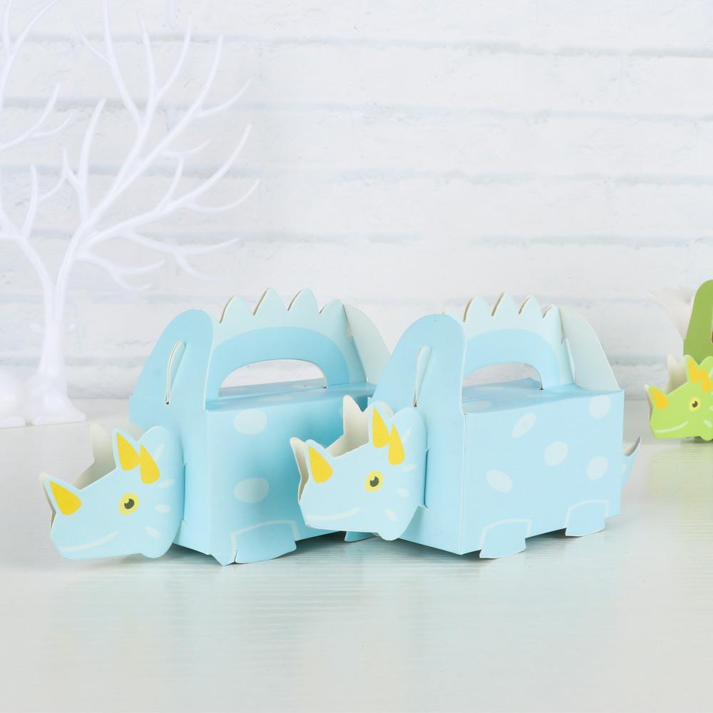 Set 10 Hộp Đựng Bánh Quy Hình Khủng Long